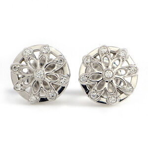 Tiffany Co Flower Earrings White Diamonds Tiffany Co Flower Earrings White Diamonds